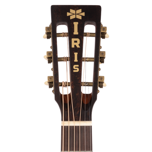 Iris Guitar Company RCM-000 Model All Mahogany Acoustic Guitar w/ Slotted Headstock, Natural