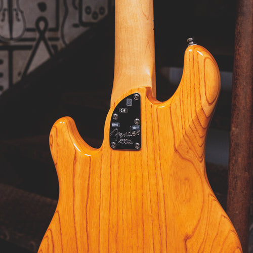 2014 Fender Dimension V 5-String Bass Guitar, Natural w/ OHSC - Used