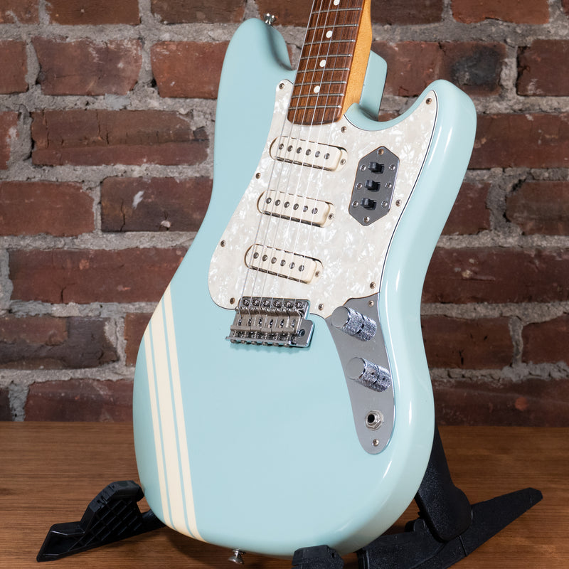 2005 Fender Cyclone II Electric Guitar, Daphne Blue, w/ HSC - Used