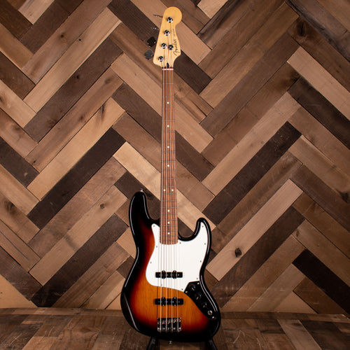 2022 Fender Player Jazz Bass Guitar, 3 Color Sunburst - Used