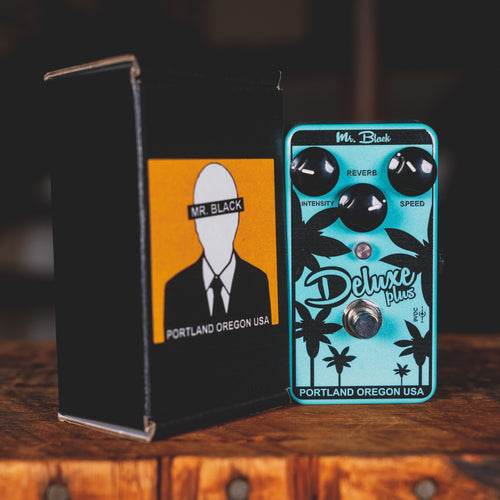 Mr. Black DeluxePlus Reverb Effect Pedal w/Box - Used