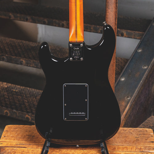 2021 Fender Mod Shop Stratocaster American Pro II Style Mahogany Neck Black Electric Guitar, OHSC - Used