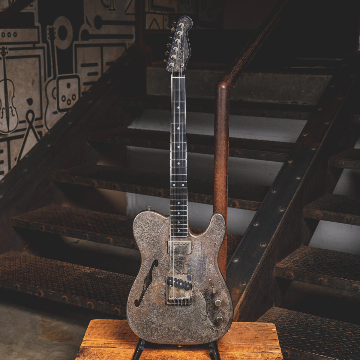 2008 James Trussart Steelcaster Electric Guitar w/ OHSC - Used