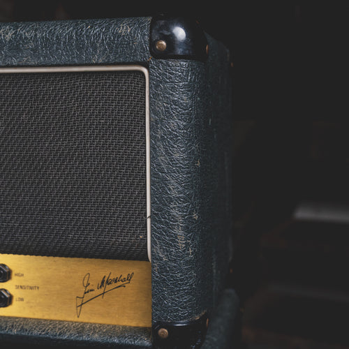 1982 Marshall JCM800 2203 Guitar Amplifier w/ 4X12 1960" Straight Cabinet - Used