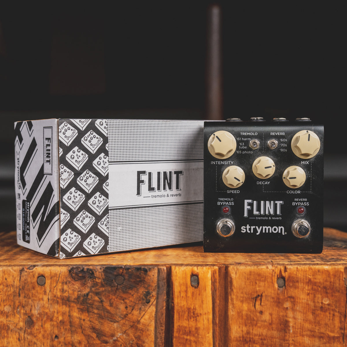 Strymon Flint V1 Reverb & Tremolo Effect Pedal w/ Box - Used