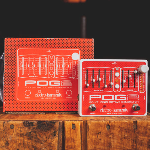 Electro Harmonix POG2 Polyphonic Octave Generator Effect Pedal w/ Box - Used