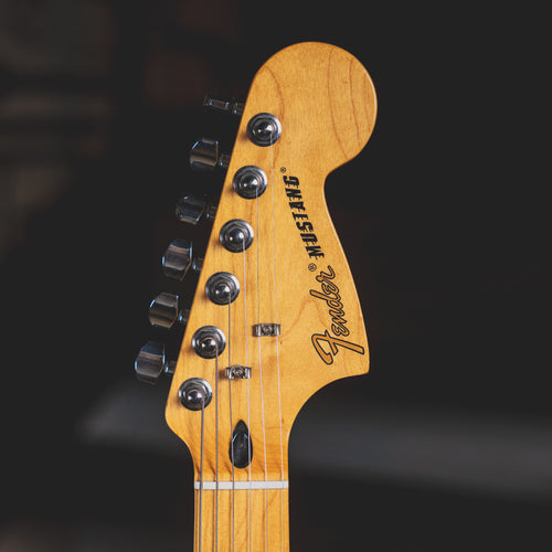 2016 Fender Player Mustang Electric Guitar, Olive Green w/ Gig Bag