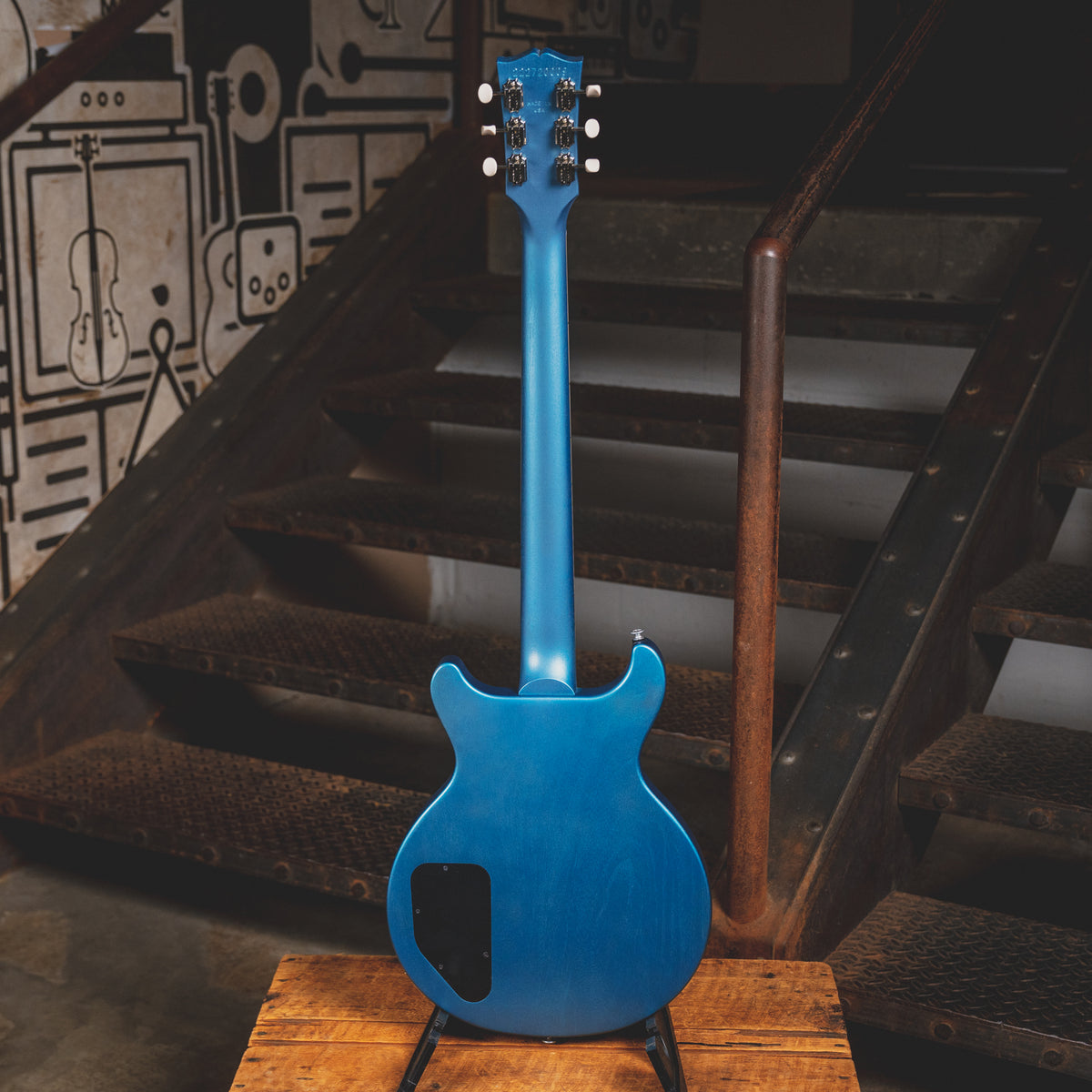 2022 Gibson Rick Beato Les Paul Special Double Cut Electric Guitar, TV Blue Mist W/ OHSC