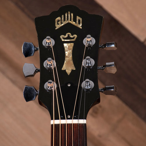 1979 Guild D-40C Acoustic Guitar, Natural with HSC - Used