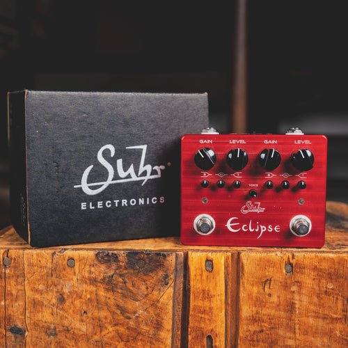Suhr Eclipse Dual Channel Overdrive Effect Pedal w/ Box - Used