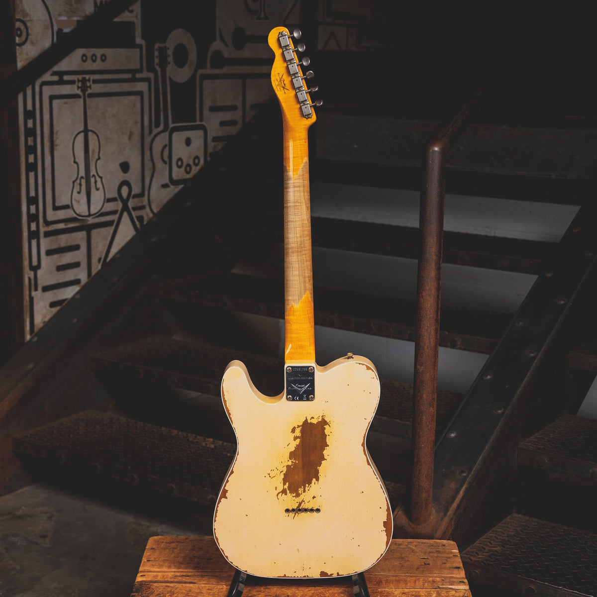 2017 Fender Custom Shop 60's HS Telecaster Super Faded Aged Shell Pink Heavy Relic W/ OHSC