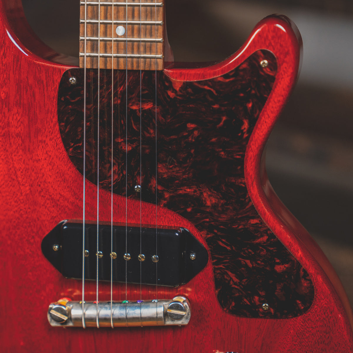 2019 Gibson Custom Shop '58 Les Paul Junior Double Cut Cherry W/ OHSC - Used