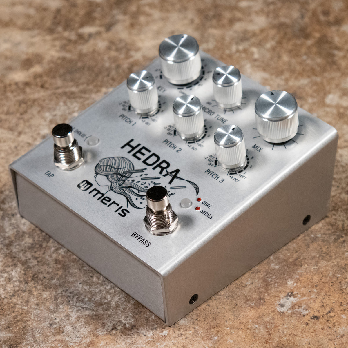 Meris Hedra 3-Voice Rhythmic Pitch Shifter Effect Pedal - Used