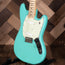 2022 Fender Player Mustang 90 Electric Guitar, Maple, Seafoam Green - Used