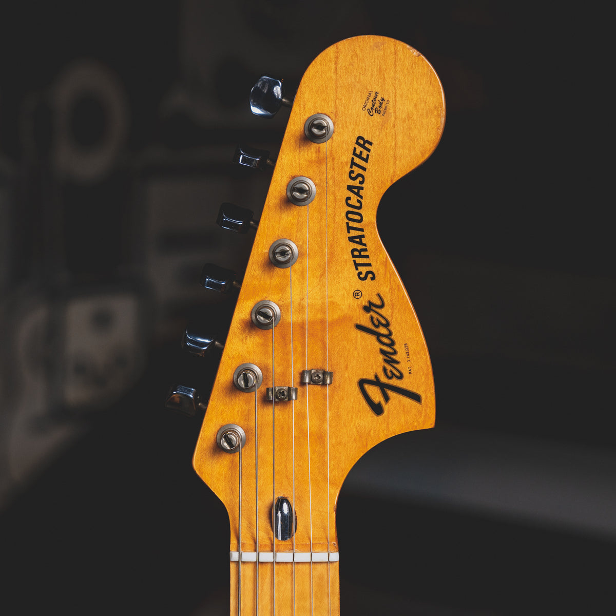1974 Fender Stratocaster Hardtail Electric Guitar, Natural w/ OHSC
