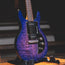Ampeg Amg-1 Electric Guitar, Purple w/HSC - Used