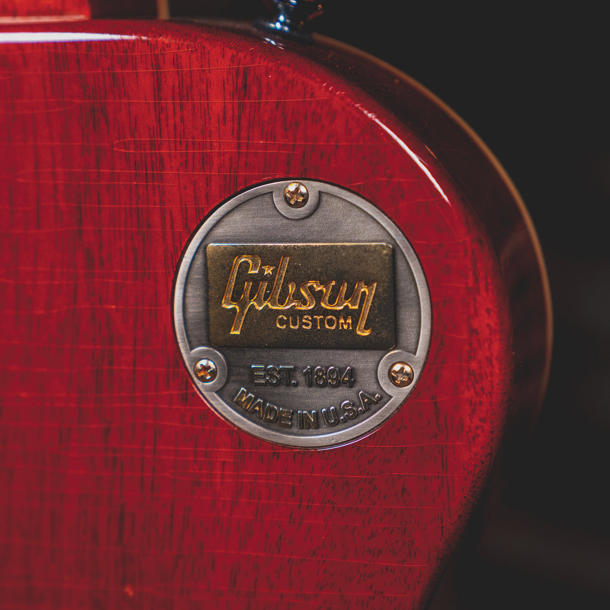 2015 Gibson Custom Shop Les Paul '59 Reissue, Aged Bourbon Burst w/OHSC - Used