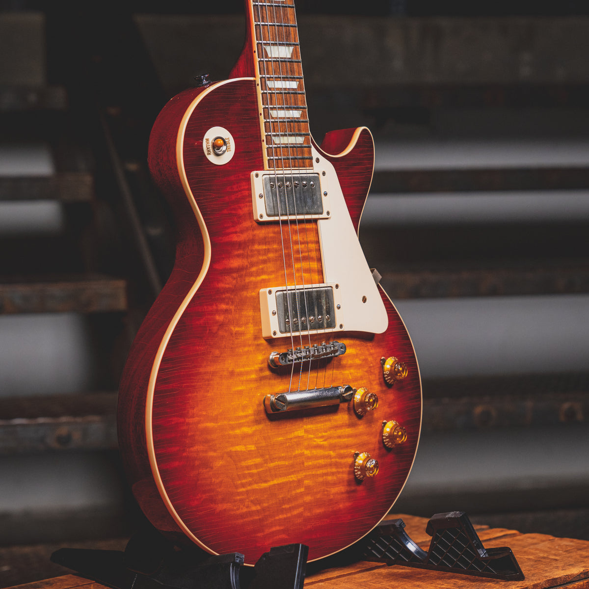 2015 Gibson Custom Shop Les Paul '59 Reissue, Aged Bourbon Burst w/OHSC - Used
