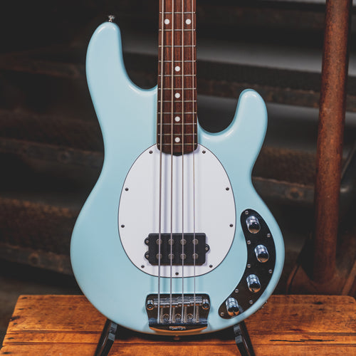 2018 Music Man StingRay Bass Guitar, Mint Green W/HSC - Used