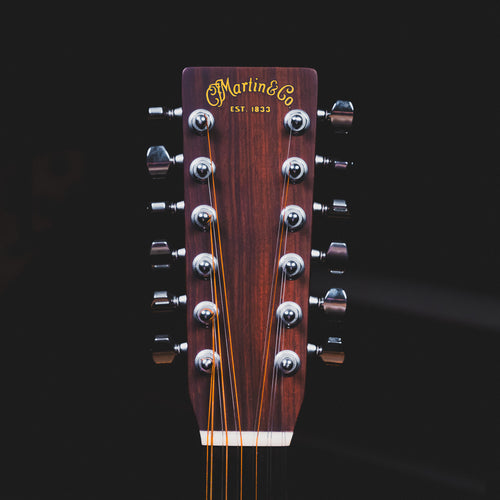 2022 Martin HD12-28 Standard Series 12-String Acoustic Guitar, Natural w/ OHSC - Used