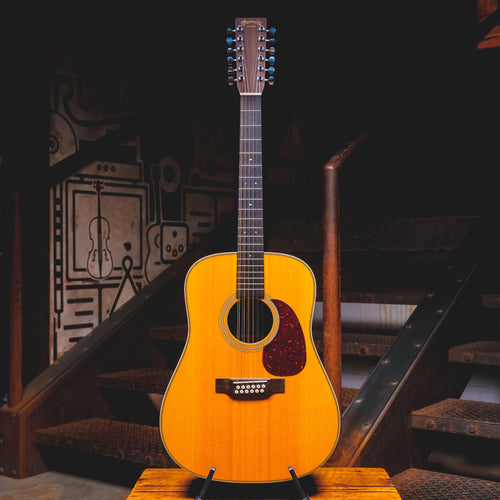 2022 Martin HD12-28 Standard Series 12-String Acoustic Guitar, Natural w/ OHSC - Used