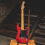 2003 Fender Standard Stratocaster Electric Guitar, Satin Midnight Wine w/HSC - Used