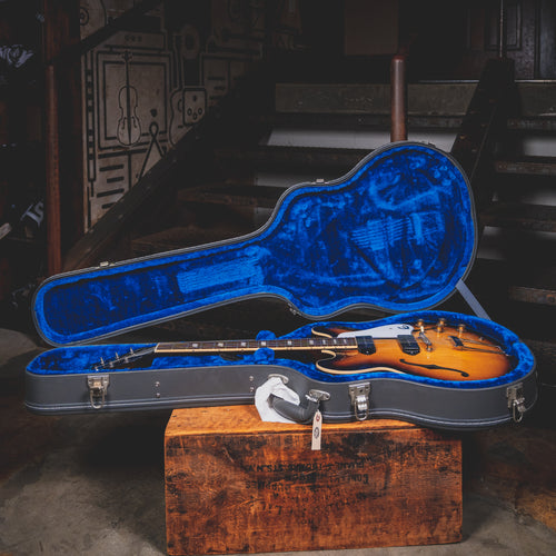 2021 Epiphone USA Casino Hollow-Body Archtop Electric Guitar Vintage Sunburst OHSC