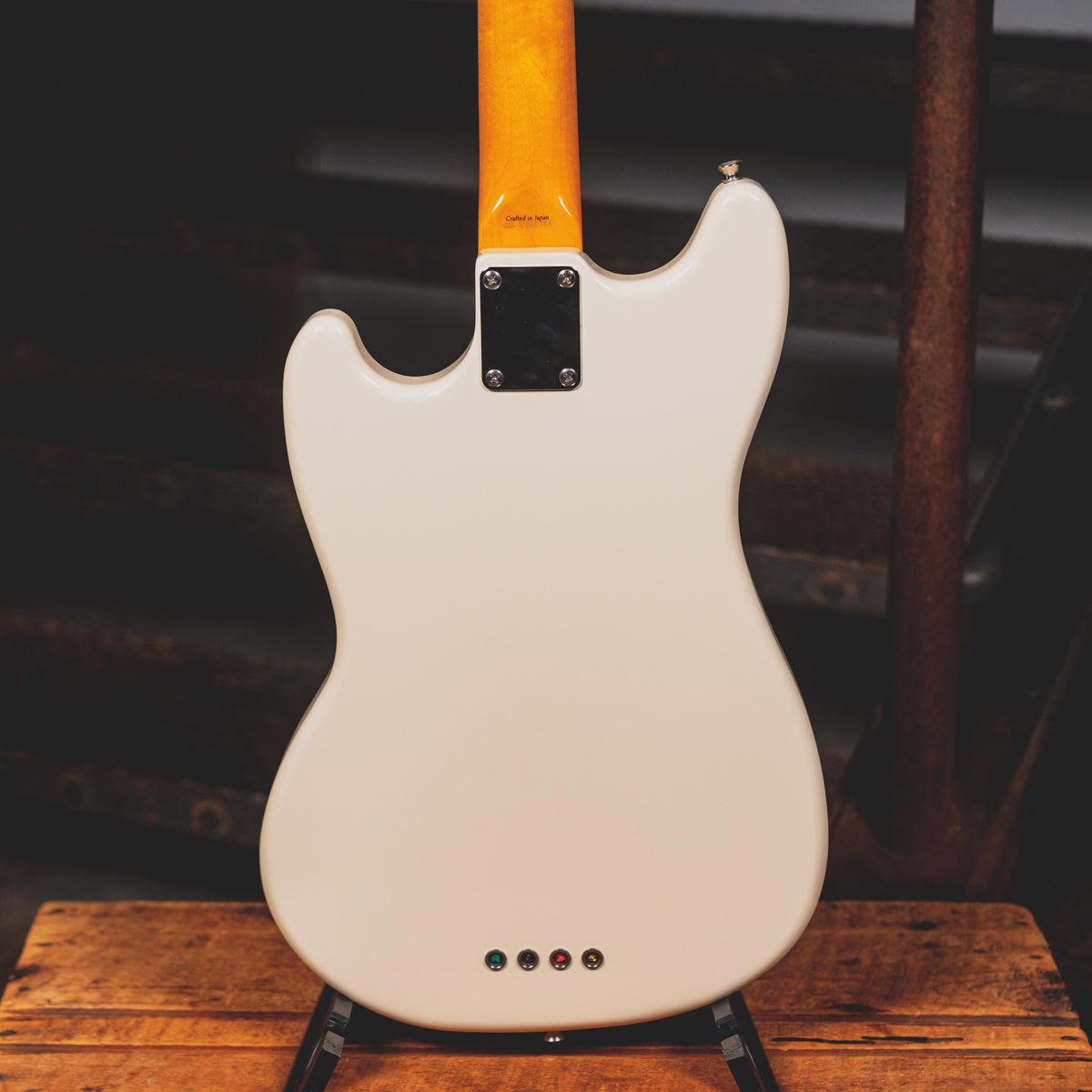 2006 Fender CIJ Mustang Bass Olympic White w/Bag Used