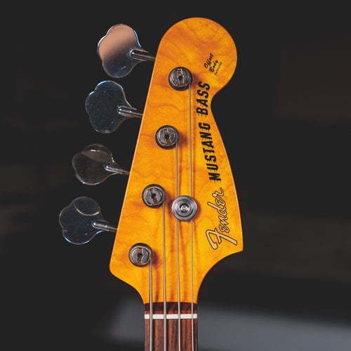 2006 Fender CIJ Mustang Bass Olympic White w/Bag Used