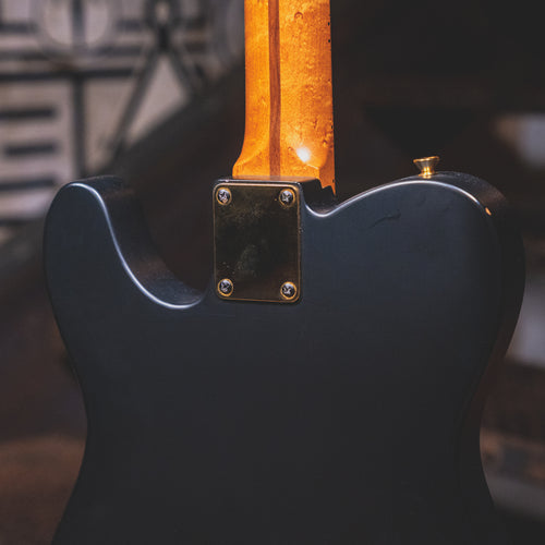 2020 LsL Bad Bone 2 Electric Guitar Matte Black w/ OHSC - Used