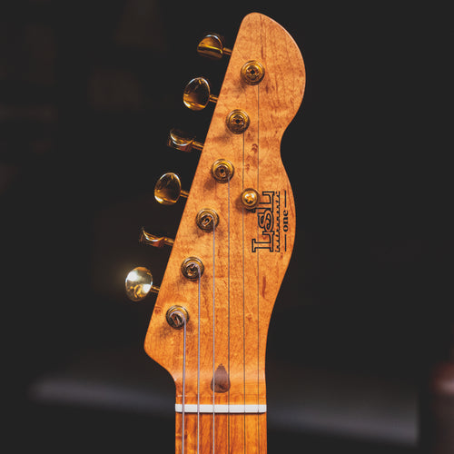 2020 LsL Bad Bone 2 Electric Guitar Matte Black w/ OHSC - Used