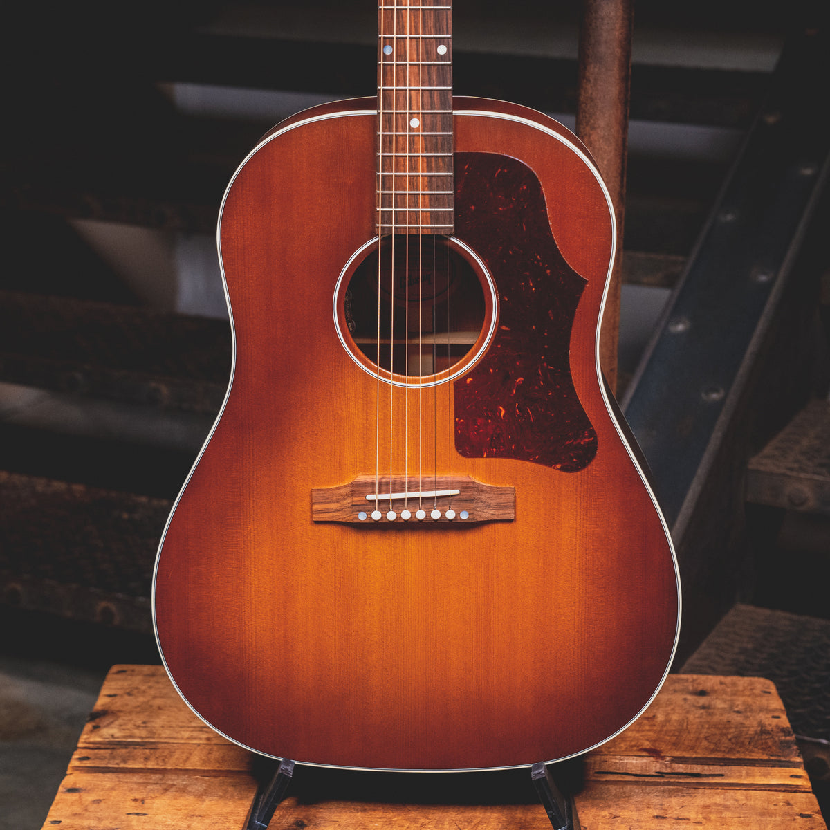 2022 Gibson J-45 Faded 50s Faded Sunburst Acoustic Guitar w/ OHSC - Used