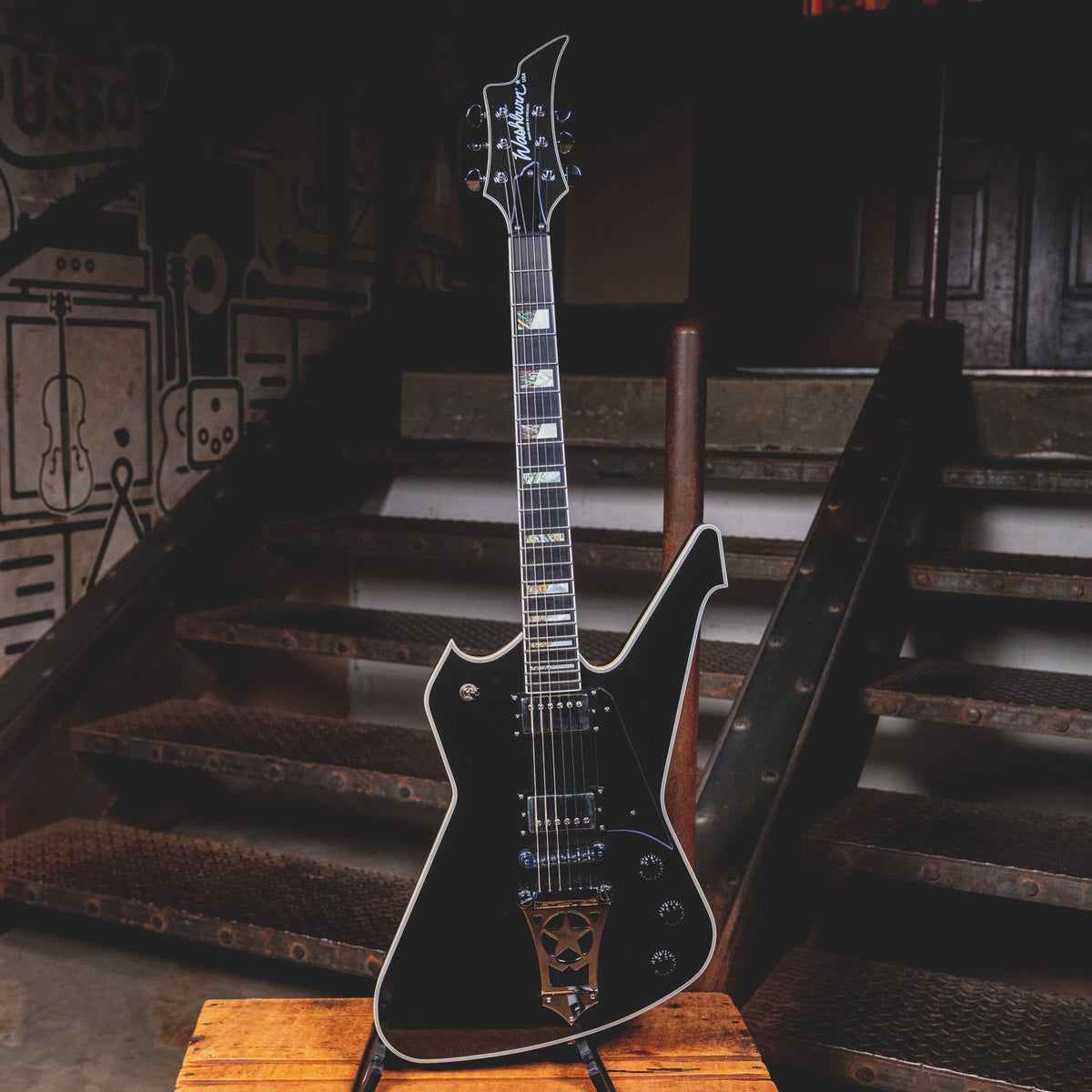 1998 Washburn Paul Stanley PSB2000 Electric Guitar w/OHSC - Used