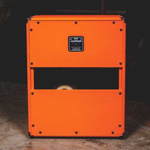 2023 Orange PPC212V Open Back Vertical 2x12 Guitar Amplifier Cabinet - Used