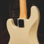 2021 Warmoth P-style Electric Bass Guitar, Vintage White w/ Gig Bag - Used