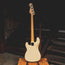 2021 Warmoth P-style Electric Bass Guitar, Vintage White w/ Gig Bag - Used