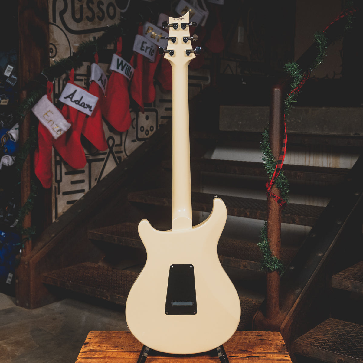 2018 PRS S2 Studio Electric Guitar, Antique White w/Bag - Used