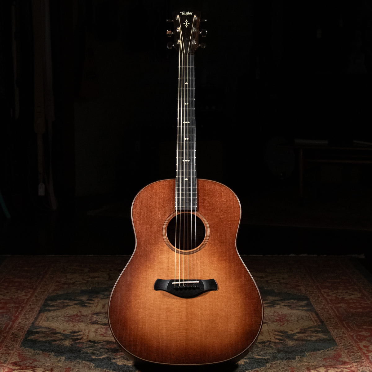 2019 Taylor Builders Edition 517e Grand Pacific Acoustic-Electric Guitar, Wild Honey Burst W/Case - Used