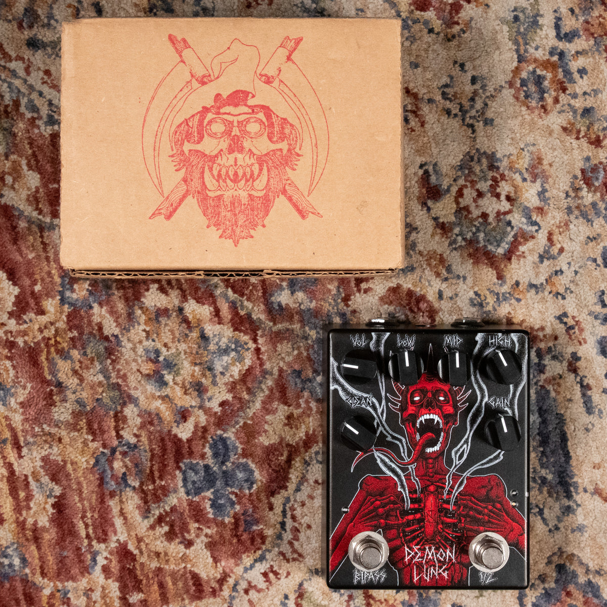 Abominable Electronics Demon Lung Fuzz Effect Pedal w/Box - Used