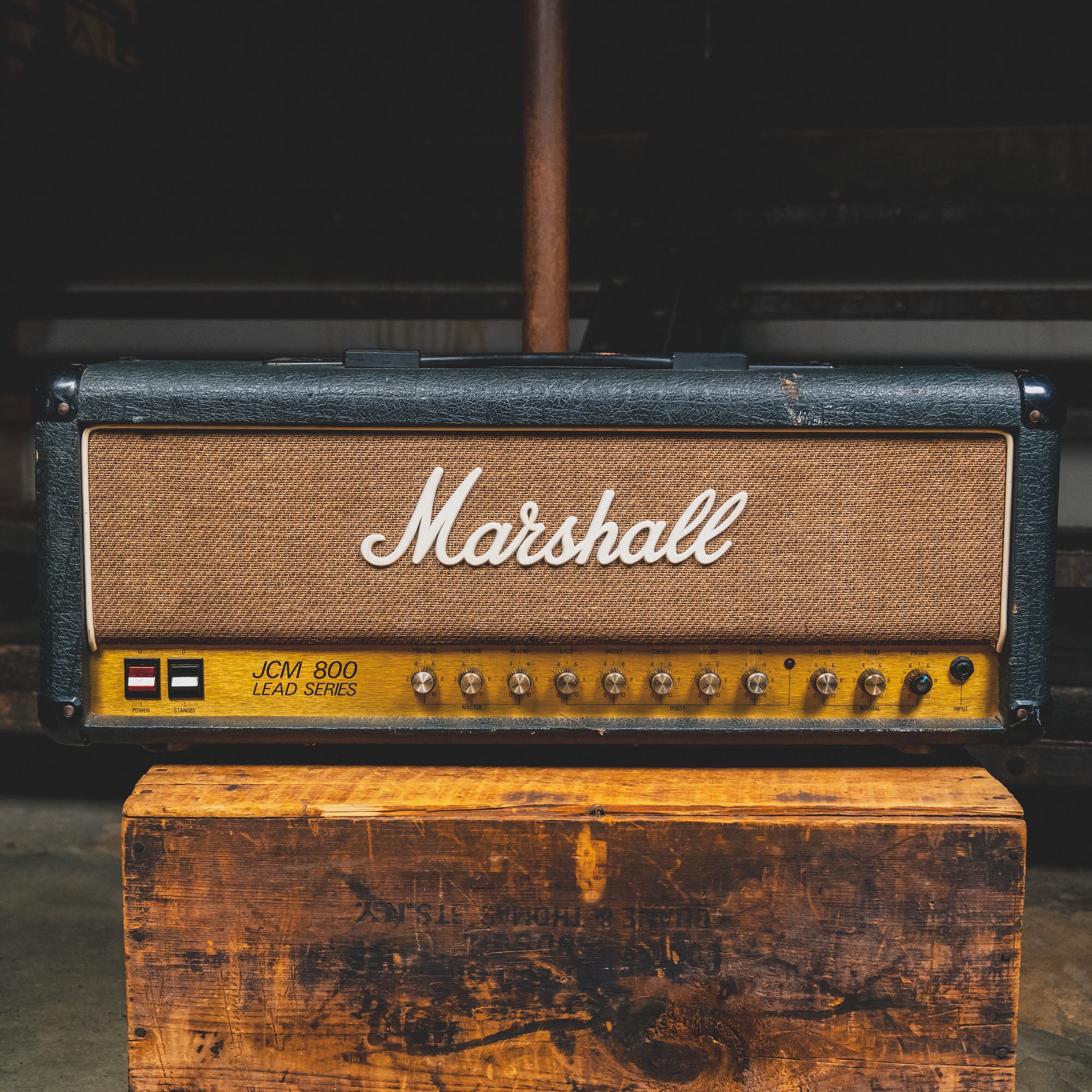 1986 Marshall JCM800 Lead Series 2210 Guitar Tube Amplifier Head