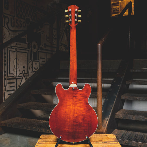 2022 Eastman T484 Classic Semi-Hollow Electric Guitar, Gold Burst - Used