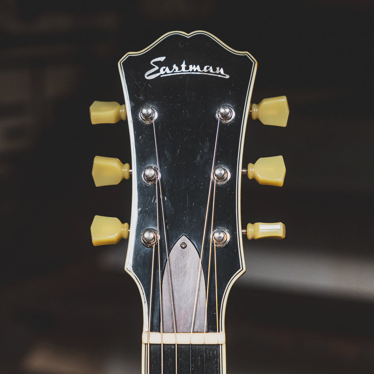 2022 Eastman T484 Classic Semi-Hollow Electric Guitar, Gold Burst - Used