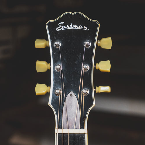 2022 Eastman T484 Classic Semi-Hollow Electric Guitar, Gold Burst - Used