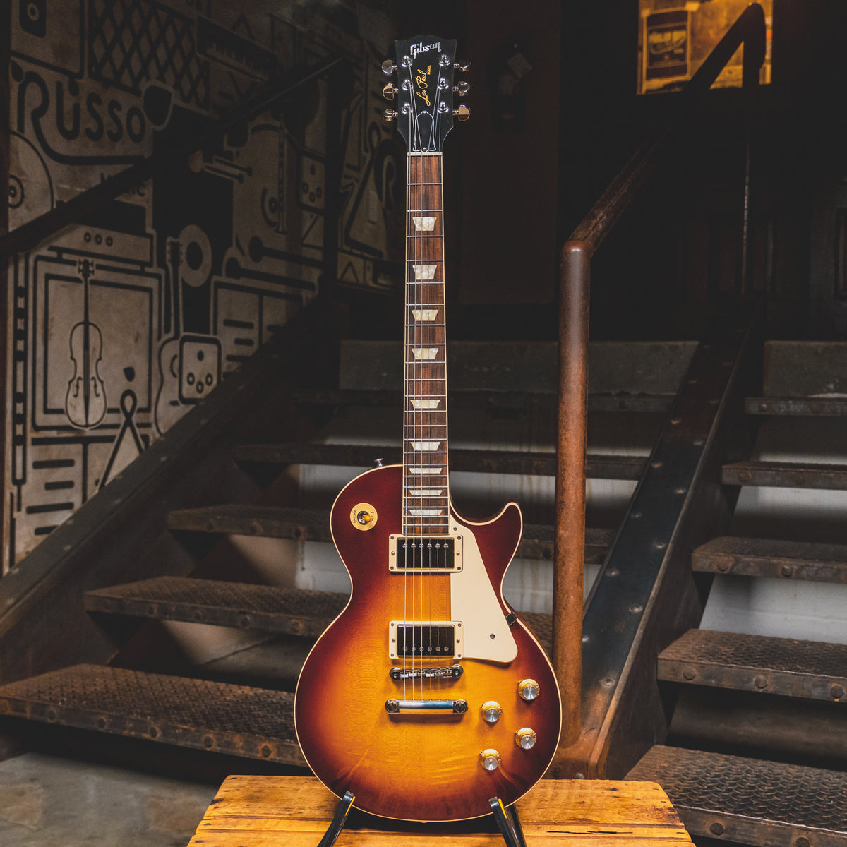 2021 Gibson 60's Les Paul Standard Electric Guitar, Bourbon Burst w/OHSC - Used