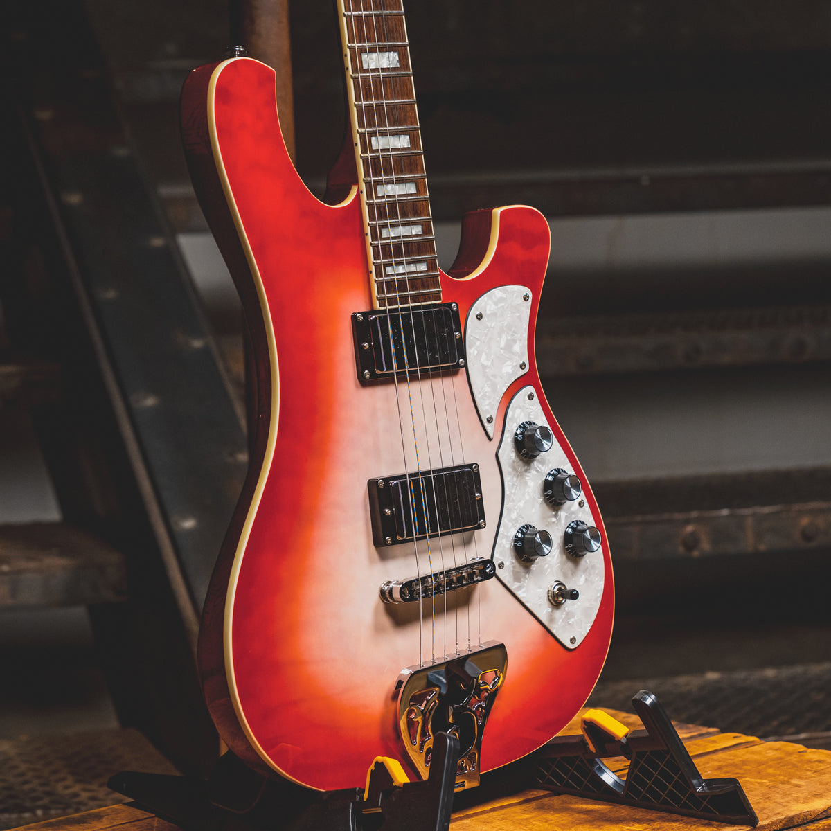 2008 Schecter Stargazer Electric Guitar, Redburst w/OGB - Used
