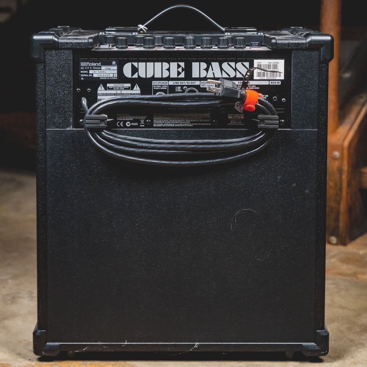 Roland Cube 120 XL Bass Combo Amplifier - Used