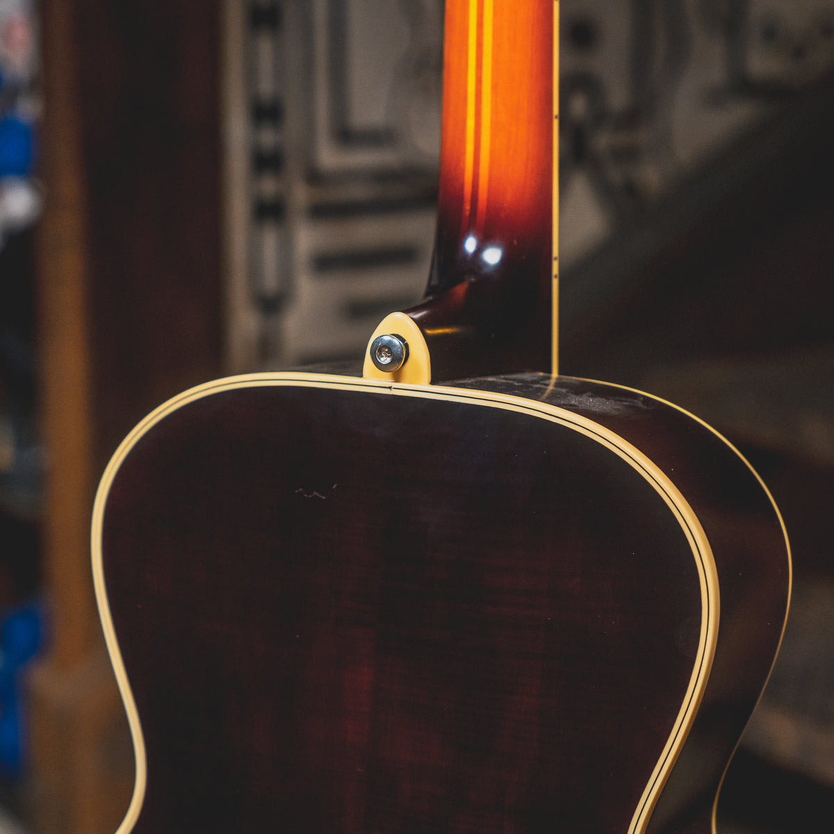 2017 Epiphone Masterbuilt Century Zenith Acoustic-Electric Guitar, Sunburst w/ OHSC - Used