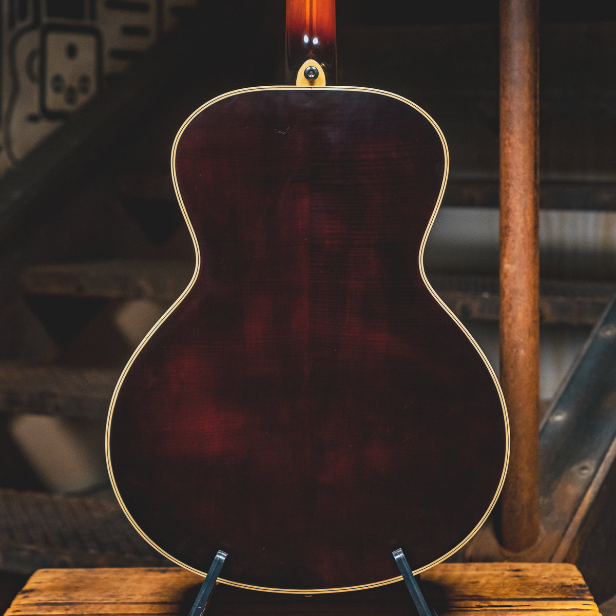 2017 Epiphone Masterbuilt Century Zenith Acoustic-Electric Guitar, Sunburst w/ OHSC - Used