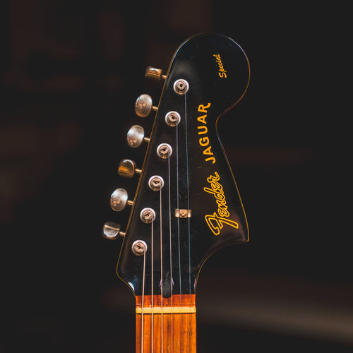 2007 Fender CIJ Special Jaguar HH Electric Guitar, Black w/Bag - Used