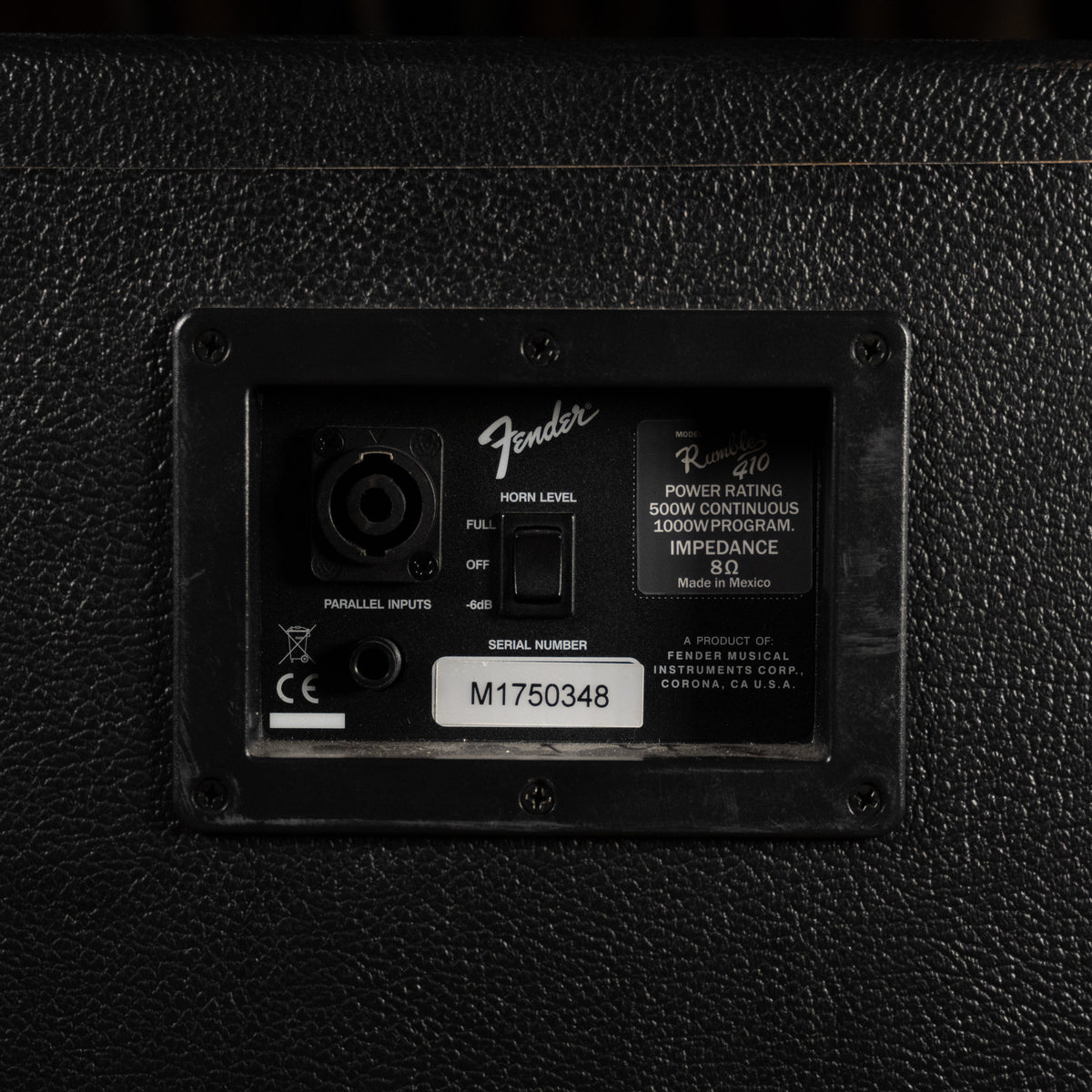 Fender Rumble 410 Bass Amplifier Cabinet - Used
